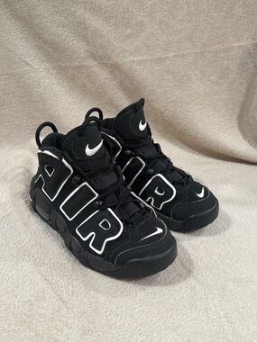 Nike Air More Uptempo GS "Black White" (2020) - Size 5Y